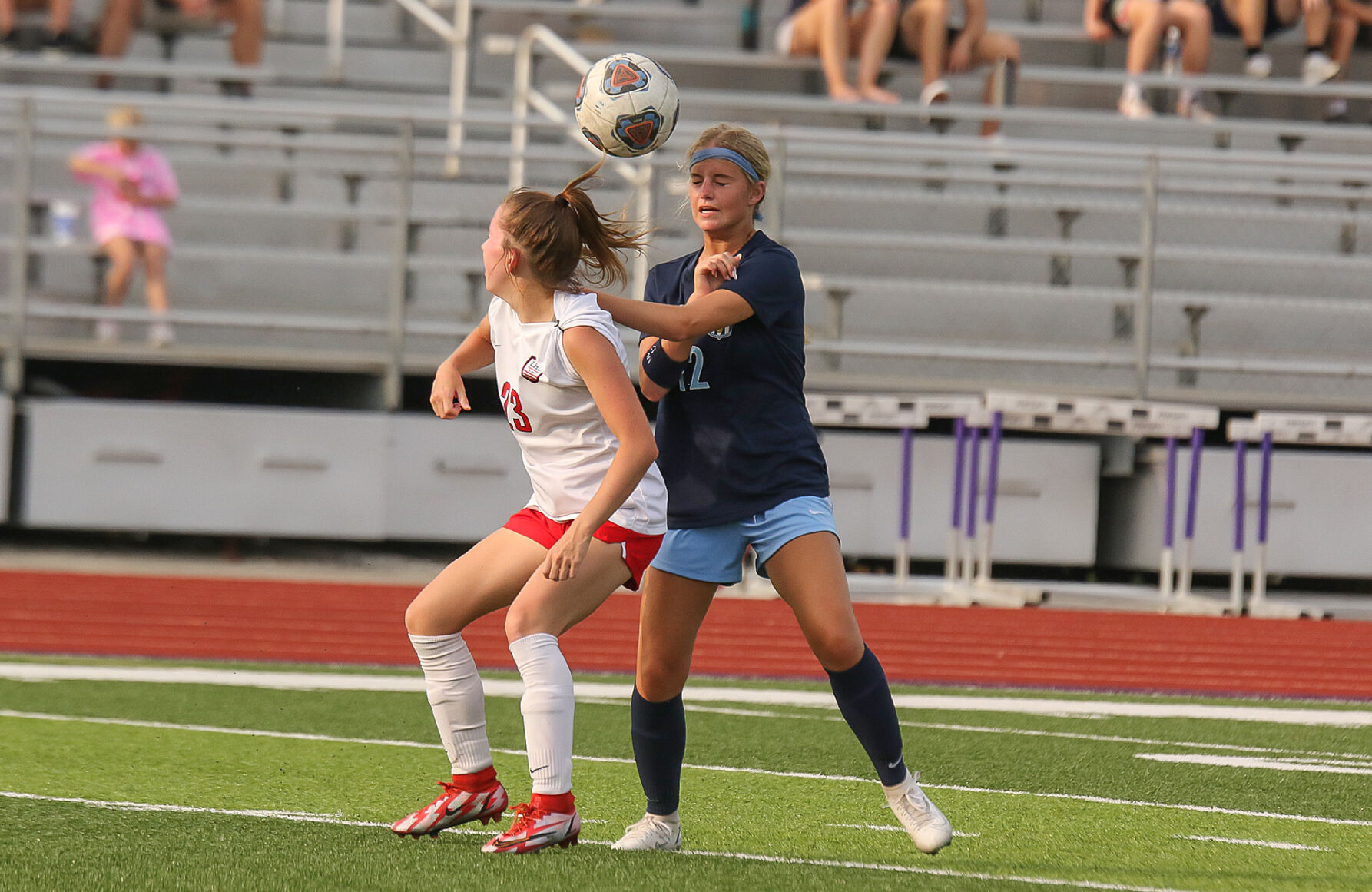 St. Dominic vs. Liberty girls soccer